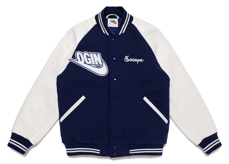 Nike x Nigo NRG Varsity Jacket (Asia Exclusive) Navy