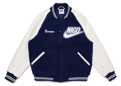 Nike x Nigo NRG Varsity Jacket Navy