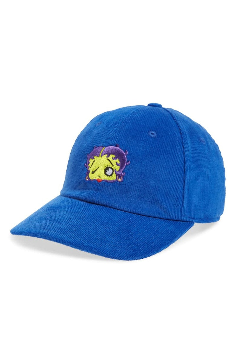 Nike x Olivia Kim Betty Boop Emrboidered Baseball Corduroy Hat Game Royal