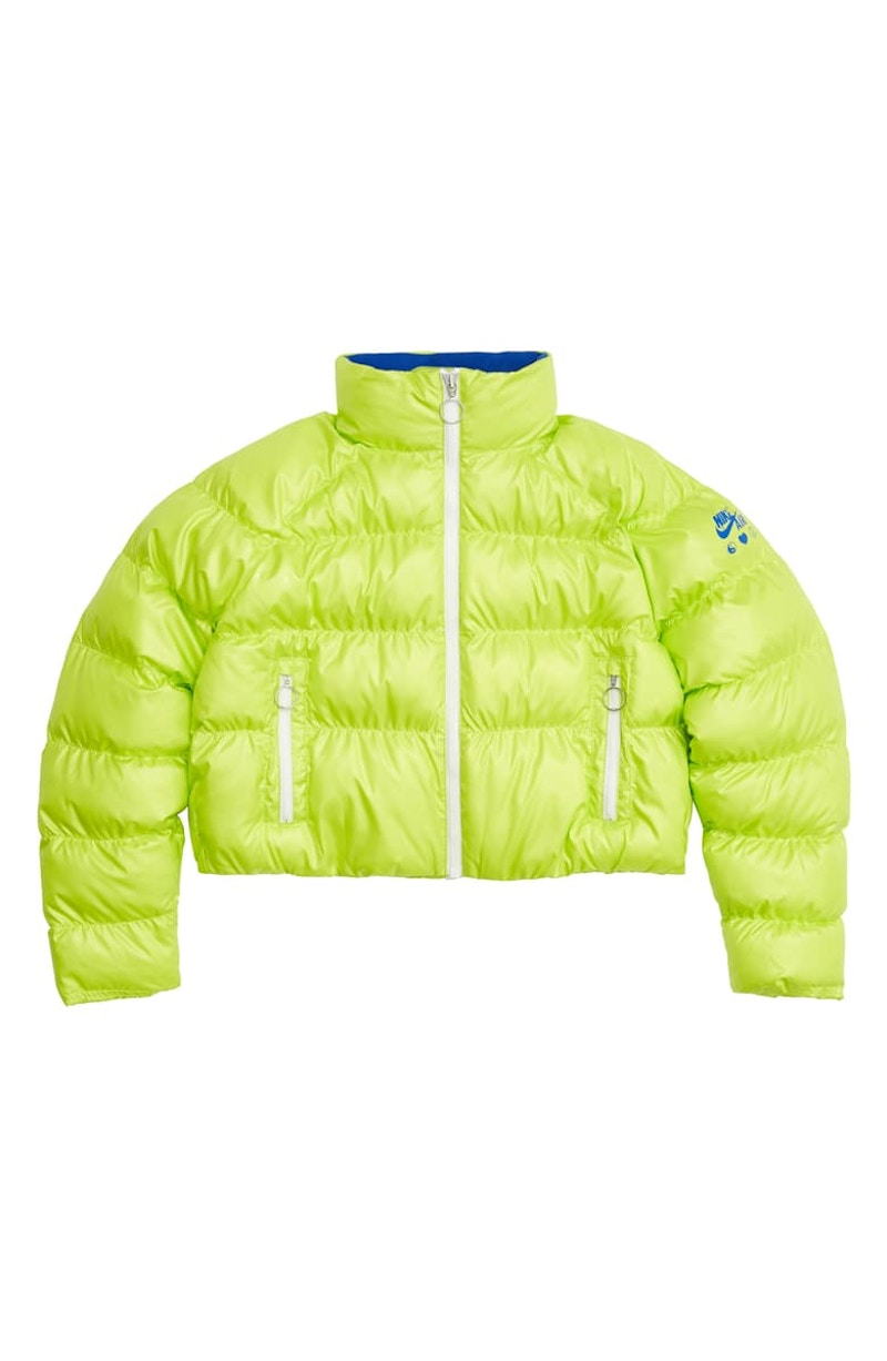 Nike x Olivia Kim Puffer Jacket Cyber/Game Royal