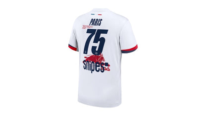 Nike x PSG Away Virgil Abloh Stadium 2025-26 Jersey White