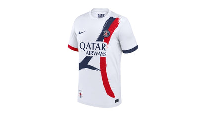 Nike x PSG Away Virgil Abloh Stadium 2025-26 Jersey White