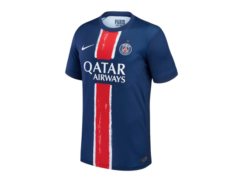 Nike x PSG Champions of Europe 2025 Home Stadium Jersey Blue