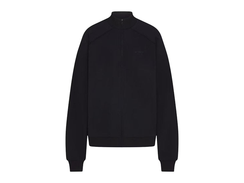 Nike x SKIMS Women's Matte Tricot Oversized Track Jacket Obsidian