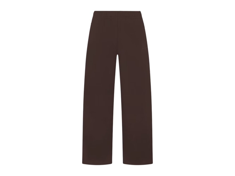 Nike x SKIMS Women's Matte Tricot Side Snaps Pant Dark Roast