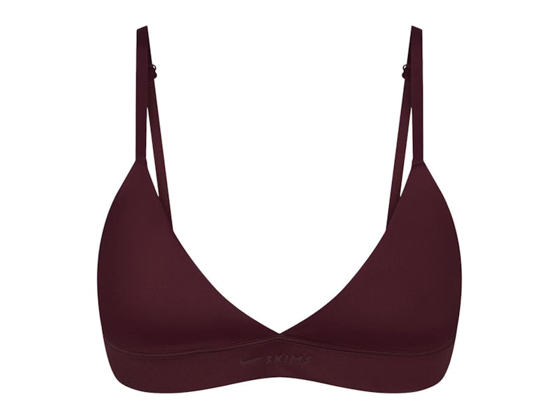 Nike x SKIMS Women's Shine Triangle Bra Currant
