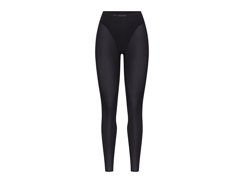Nike x SKIMS Women's Weightless Layers V-Line 26" Legging Obsidian