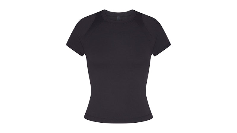 Nike x SKIMS Women's Airy Baby Tee Obsidian