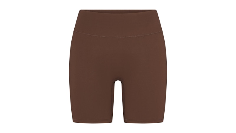 Nike x SKIMS Women's Matte 5" Biker Short Dark Sepia