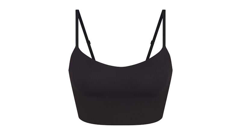 Nike x SKIMS Women's Matte Cami Bra Top Obsidian