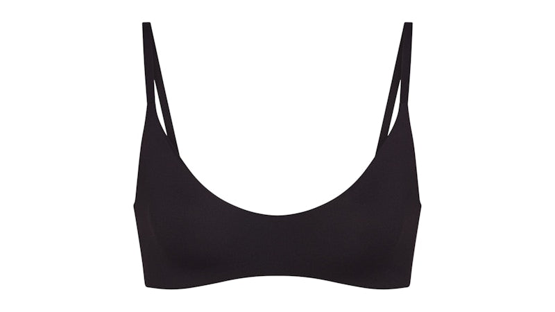 Nike x SKIMS Women's Matte Micro Scoop Bra Obsidian