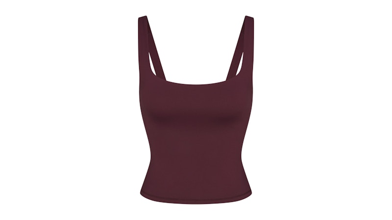 Nike x SKIMS Women's Matte Square Neck Tank Currant