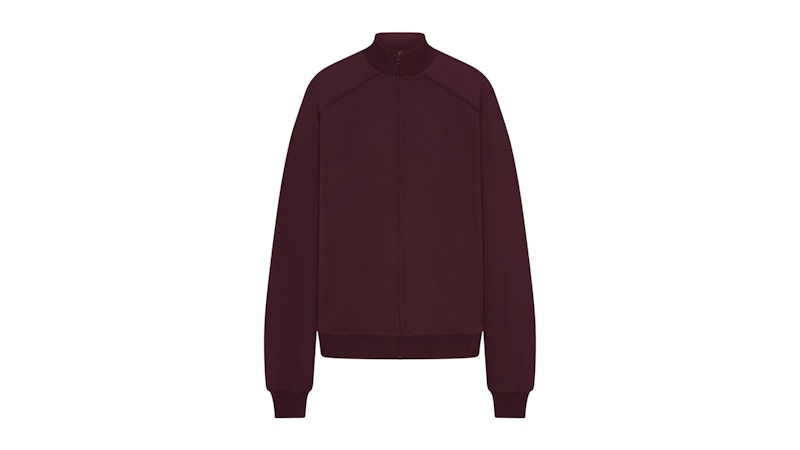 Nike x SKIMS Women's Matte Tricot Oversized Track Jacket Currant