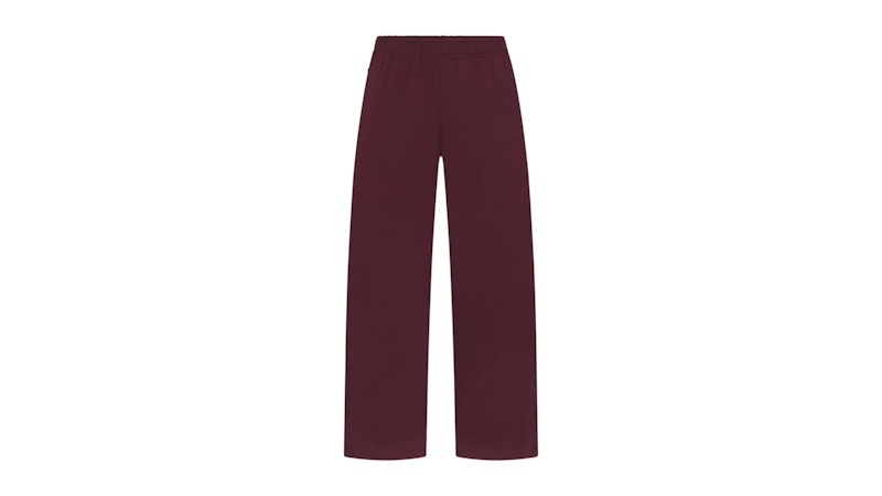 Nike x SKIMS Women's Matte Tricot Side Snaps Pant Currant