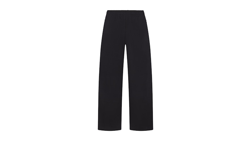 Nike x SKIMS Women's Matte Tricot Side Snaps Pant Obsidian