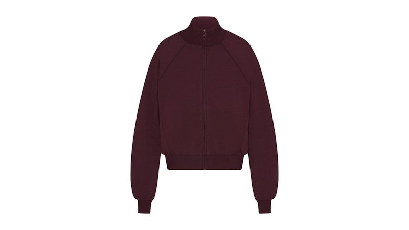Nike x SKIMS Women's Matte Tricot Track Jacket Currant