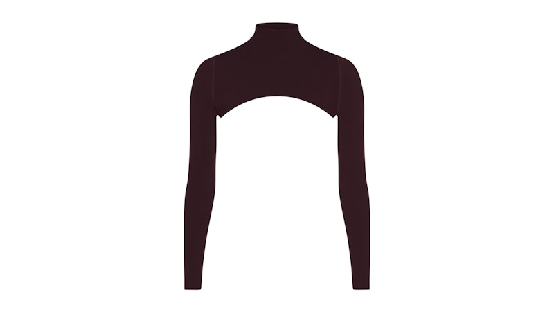 Nike x SKIMS Women's Vintage Seamless Shrug Currant