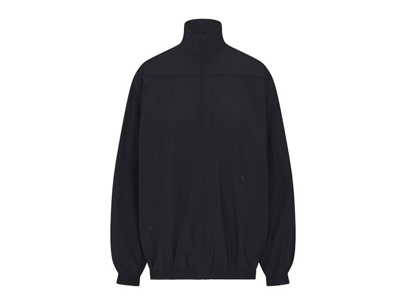 Nike x SKIMS Women's Woven Nylon Oversized Track Jacket Obsidian