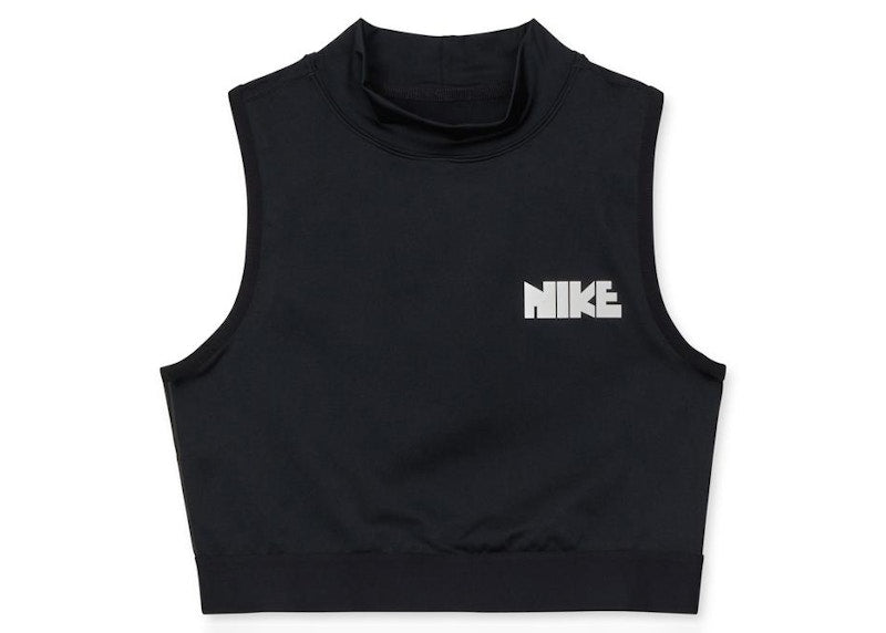 Nike x Sacai Crop Top Black (Womens)