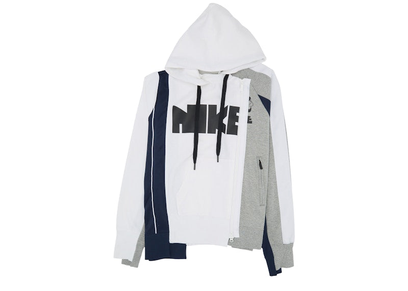 Nike x Sacai Double Zip Hoodie Gold Dart/Court Purple