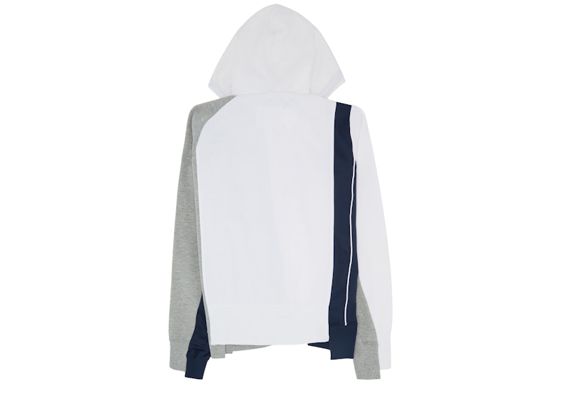 Nike x Sacai Double Zip Hoodie Gold Dart/Court Purple