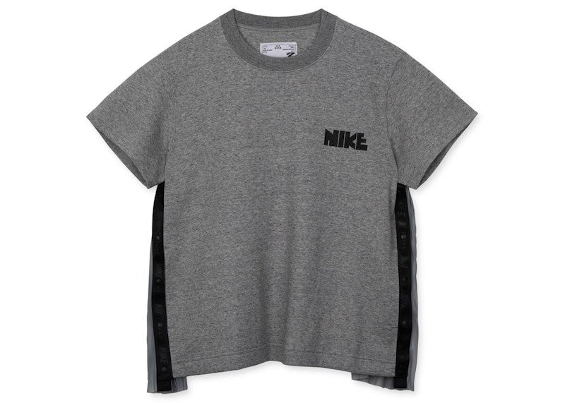 Nike x Sacai SS Fleece Top Dark Grey Heather (Womens)