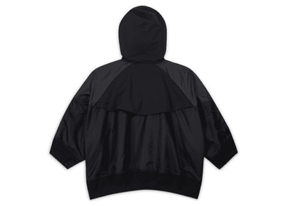 Nike x Sacai Womens Full Zip Hooded Jacket (Asia Sizing) Black