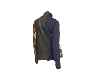 Nike x Sacai Women's Half Zip Running Jacket Sequoia/Obsidian
