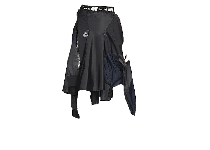 Nike x Sacai Women's Skirt Black/Dark Obsidian