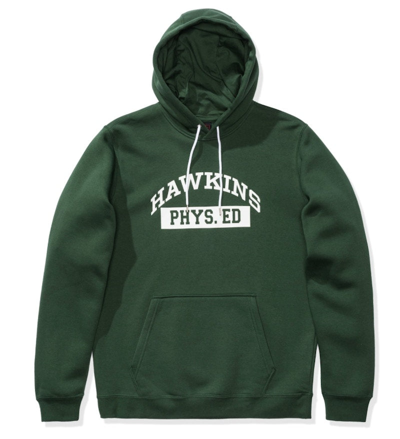 Nike x Stranger Things Hawkins High Hoodie Green