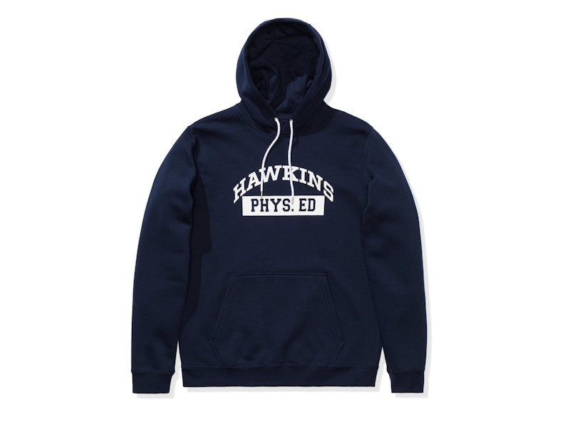 Nike x Stranger Things Hawkins High Hoodie Navy