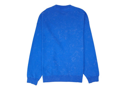 Nike x Stussy Acid Wash Crew Fleece (Asia Sizing) Blue