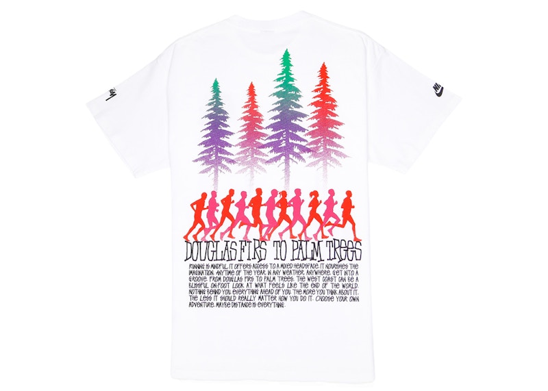 Nike x Stussy Douglas Firs to Palm Trees T-shirt White