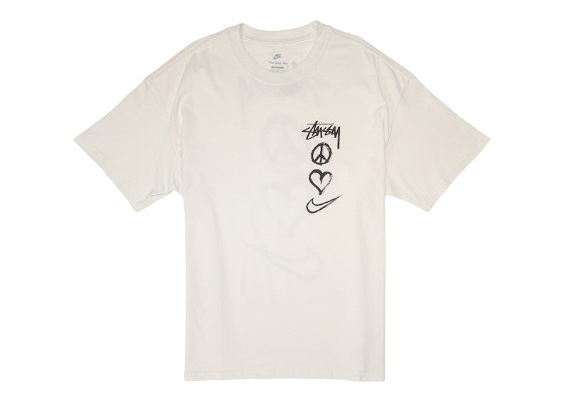 Nike x Stussy Peace, Love, Swoosh T-shirt (US Sizing) White