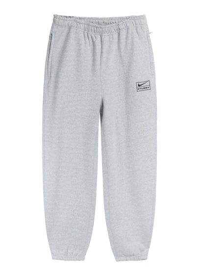 Nike x Stussy U NRG RA Fleece Pants Dark Heather Grey/White