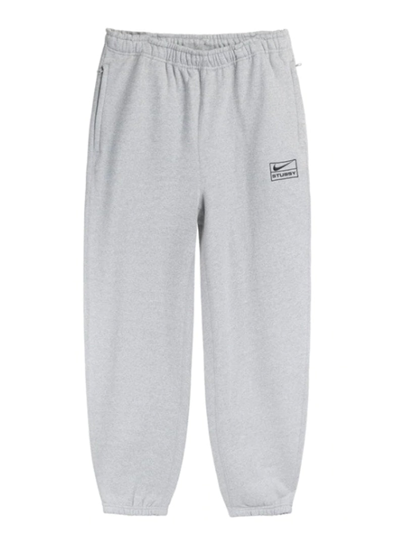 Nike x Stussy U NRG RA Fleece Pants Dark Heather Grey/White