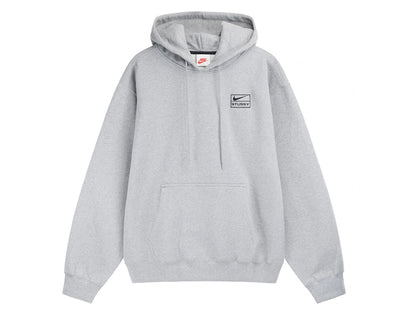 Nike x Stussy U NRG RA PO Hoodie Dark Heather Grey/White