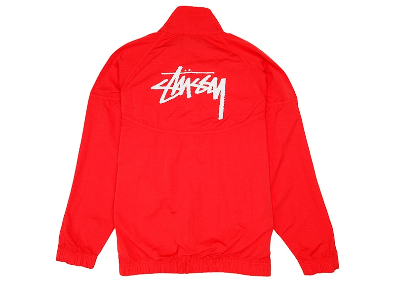 Nike x Stussy Windrunner Jacket Habanero Red
