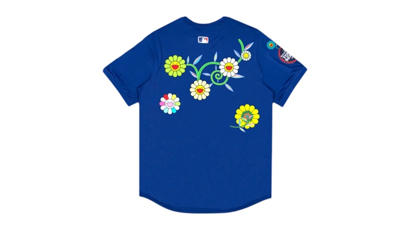 Nike x Takashi Murakami x MLB World Tour Tokyo Series 2025 Cubs Away Jersey Blue