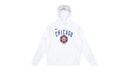 Nike x Takashi Murakami x MLB World Tour Tokyo Series 2025 Cubs Hoodie White