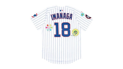 Nike x Takashi Murakami x MLB World Tour Tokyo Series 2025 Cubs Imanaga Jersey Multicolor