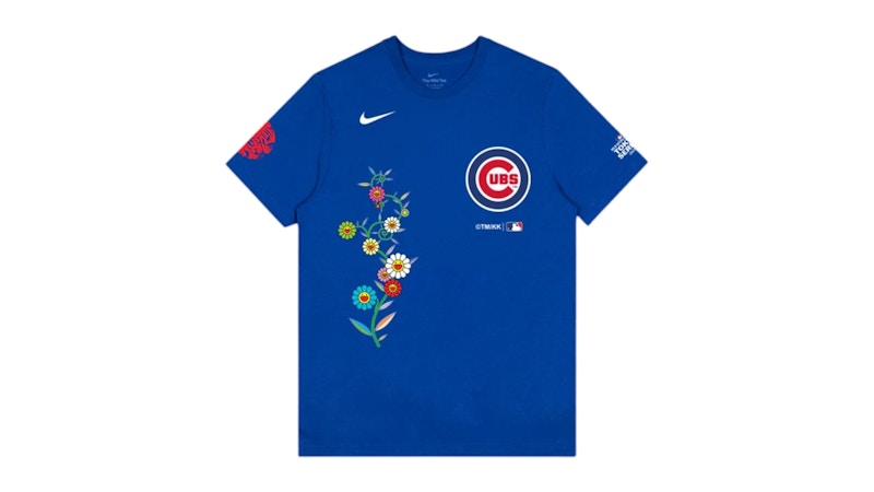 Nike x Takashi Murakami x MLB World Tour Tokyo Series 2025 Cubs S/S Tee Blue
