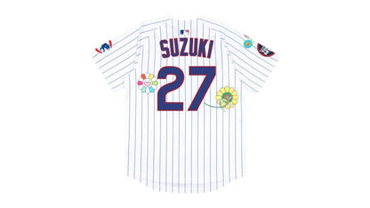 Nike x Takashi Murakami x MLB World Tour Tokyo Series 2025 Cubs Suzuki Jersey Multicolor