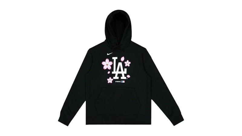 Nike x Takashi Murakami x MLB World Tour Tokyo Series 2025 Dodgers Hoodie Black