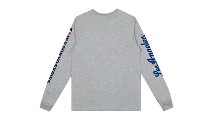 Nike x Takashi Murakami x MLB World Tour Tokyo Series 2025 Dodgers L/S Tee Grey