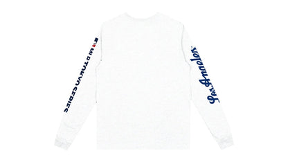 Nike x Takashi Murakami x MLB World Tour Tokyo Series 2025 Dodgers L/S Tee White