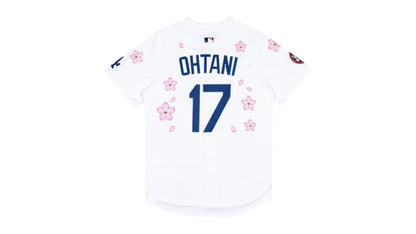 Nike x Takashi Murakami x MLB World Tour Tokyo Series 2025 Dodgers Ohtani Jersey White