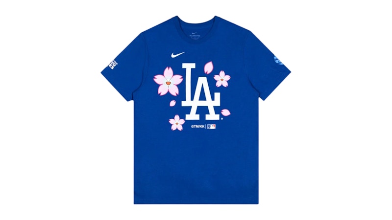 Nike x Takashi Murakami x MLB World Tour Tokyo Series 2025 Dodgers S/S Tee Blue