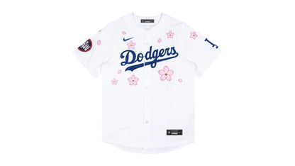 Nike x Takashi Murakami x MLB World Tour Tokyo Series 2025 Dodgers Tokyo Home Jersey White