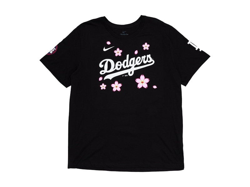 Nike x Takashi Murakami x MLB World Tour Tokyo Series 2025 Shohei Ohtani Dodgers S/S Tee Black